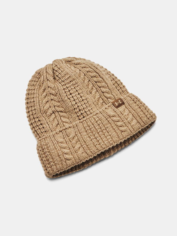 Under Armour W Halftime Cable Knit Căciulă Maro