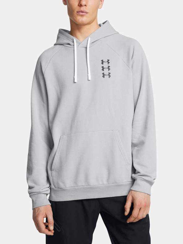 Under Armour UA Rival Flc Txtr SND Hoodie Hanorac Gri