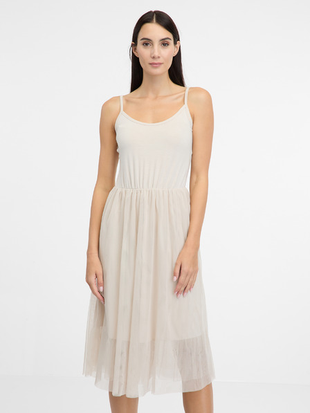 Orsay Rochie midi crem pentru femei ORSAY