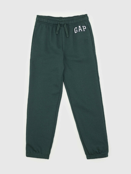 GAP Pantaloni de trening fleece logo army pentru copii GAP