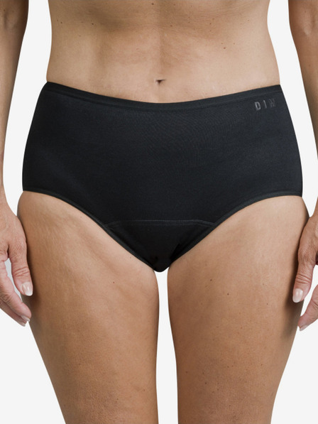 Bellinda Chiloți menstruali cu talie înaltă pentru femei Black Bellinda Hygiene Midislip