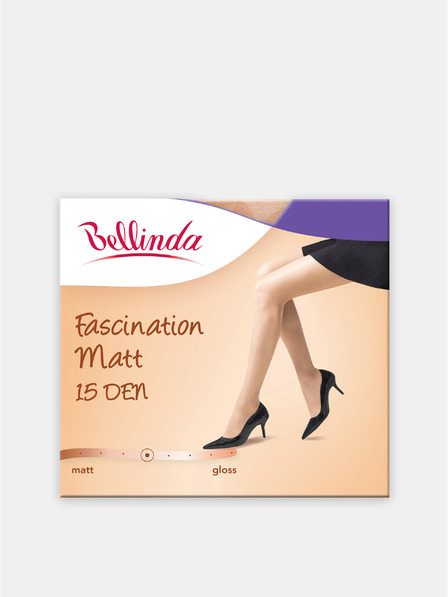 Bellinda Bellinda FASCINATION MATT Colanți pentru femei Flesh 15 DEN