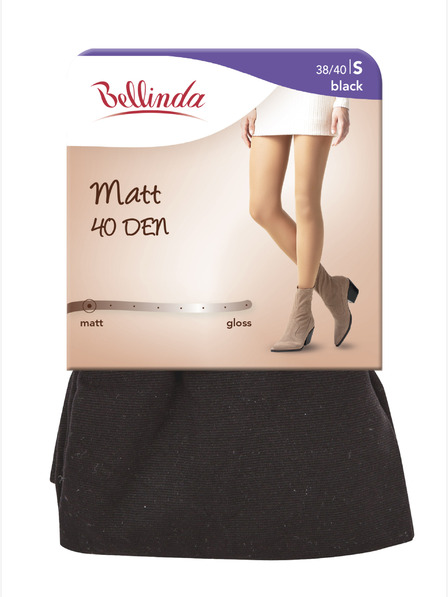 Bellinda Negru Bellinda MATT Colanți pentru femei 40 DEN