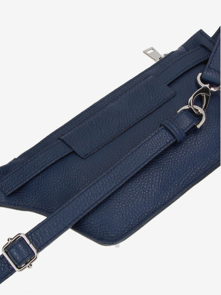 Elega Geantă pentru femei din piele albastru închis ELEGA Merlin Kidney Bag