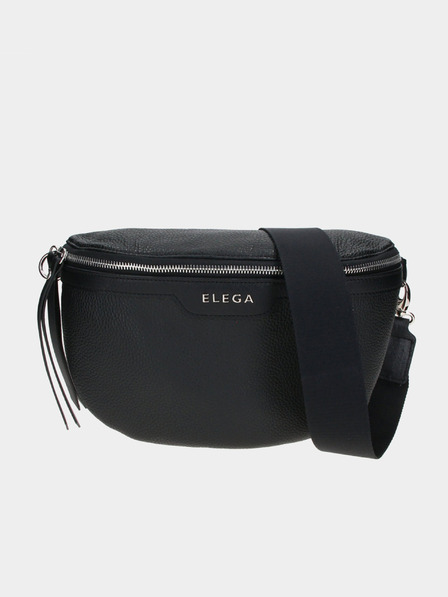 Elega Negru Femeii din piele Crossbody Geanta ELEGA Festy