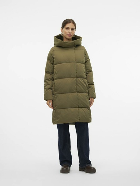 Vero Moda Palton matlasat kaki pentru femei Vero Moda Stella